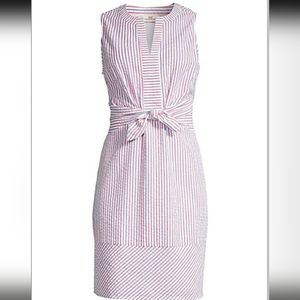 Vineyard Vines Firework Seersucker Striped Sheath Dress